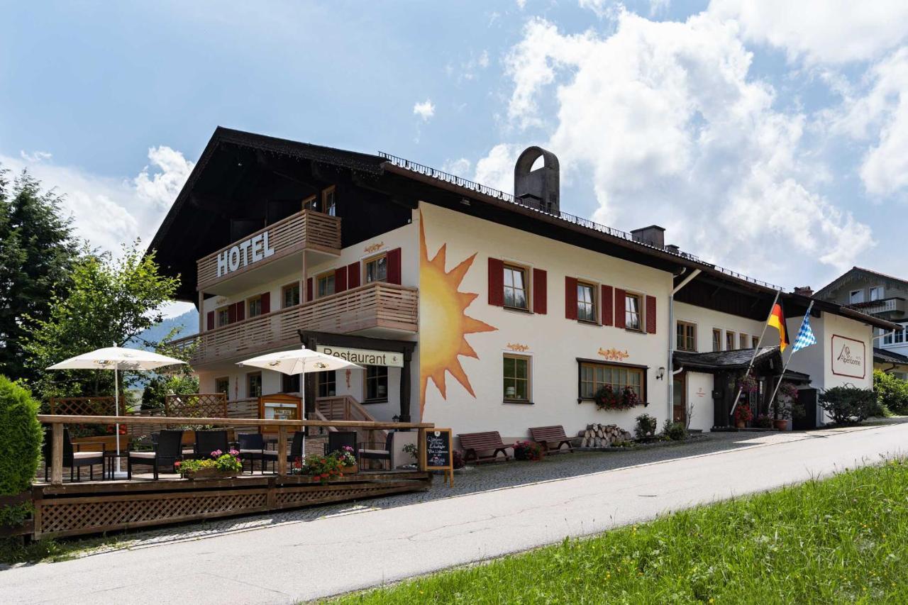 Hotel Alpensonne Ruhpolding Chiemgau Karte 외부 사진