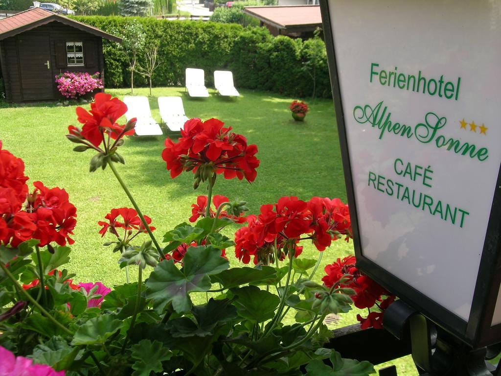Hotel Alpensonne Ruhpolding Chiemgau Karte 외부 사진